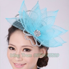 Cài đầu sen biểu diễn, hoa cài đầu hình sen siêu đẹp