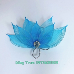 Cài đầu sen biểu diễn, hoa cài đầu hình sen siêu đẹp