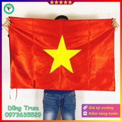 Cờ Tổ Quốc vải Sa Tanh chịu nắng mưa đầy đủ kích thước