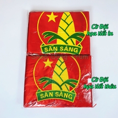 Cờ Đội viên cờ măng non đoàn đội vải Satanh bền đẹp kích thước chuẩn
