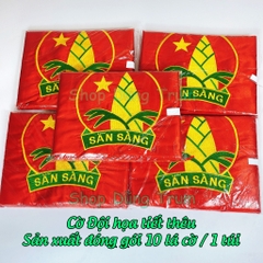 Cờ Đội viên cờ măng non đoàn đội vải Satanh bền đẹp kích thước chuẩn