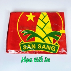 Cờ Đội viên cờ măng non đoàn đội vải Satanh bền đẹp kích thước chuẩn