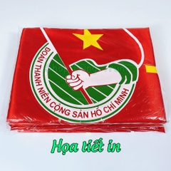 Cờ Đoàn Thanh Niên cờ Đoàn Đội vải Satanh bền đẹp kích thước chuẩn