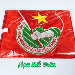 Cờ Đoàn Thanh Niên cờ Đoàn Đội vải Satanh bền đẹp kích thước chuẩn
