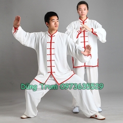 Trang phục tập dưỡng sinh vải lụa mềm mại thoáng mát