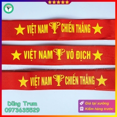 Băng đô cổ vũ, băng cổ động in theo yêu cầu - Băng rôn Việt Nam Chiến Thắng