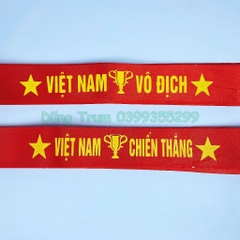 Băng đô cổ vũ, băng cổ động in theo yêu cầu - Băng rôn Việt Nam Chiến Thắng