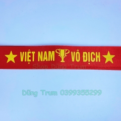 Băng đô cổ vũ, băng cổ động in theo yêu cầu - Băng rôn Việt Nam Chiến Thắng
