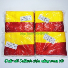 Cờ Phật Giáo Cờ Phật Đản vải SaTanh chịu nắng mưa đầy đủ kích thước