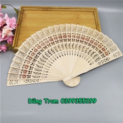 Quạt cổ phục, quạt cổ trang phong cách cổ xưa cực đẹp