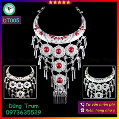 Kiềng tua hầu Thánh, kiềng cổ dân tộc vòng cổ phụ kiện hầu đồng DT005