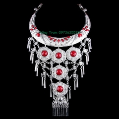 Kiềng tua hầu Thánh, kiềng cổ dân tộc vòng cổ phụ kiện hầu đồng DT005