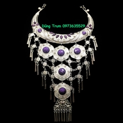 Kiềng tua hầu Thánh, kiềng cổ dân tộc vòng cổ phụ kiện hầu đồng DT005