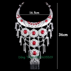 Kiềng tua hầu Thánh, kiềng cổ dân tộc vòng cổ phụ kiện hầu đồng DT005