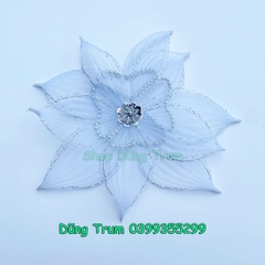 Cài đầu hoa biểu diễn, hoa cài đầu hình sen bền đẹp