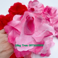 Hoa múa cầm tay 14cm cho các bé mầm non, hoa cầm tay múa biểu diễn