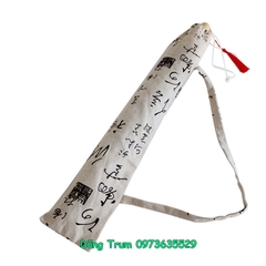 Túi đựng ô cổ trang họa tiết hoa phù hợp chiều dài ô 54cm