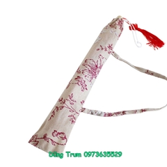 Túi đựng ô cổ trang họa tiết hoa phù hợp chiều dài ô 54cm
