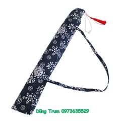 Túi đựng ô cổ trang họa tiết hoa phù hợp chiều dài ô 54cm