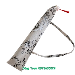 Túi đựng ô cổ trang họa tiết hoa phù hợp chiều dài ô 54cm