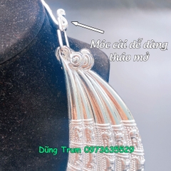 Kiềng cổ 5 tầng hầu đồng, vòng cổ dân tộc 5 tầng dâng Chúa Chầu Hầu Thánh - Phụ Kiện Hầu Đồng DT012