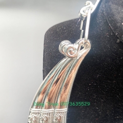 Kiềng 3 tầng hầu đồng, vòng cổ dân tộc 3 tầng sáng đẹp DT014