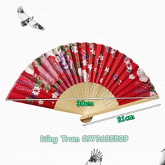 Quạt Cổ Trang Trung Quốc Đầy Đủ Các Mẫu Họa Tiết Đẹp