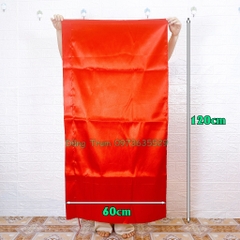 Cờ Hồng Kỳ vải Satanh chịu mưa nắng tốt kích thước chuẩn