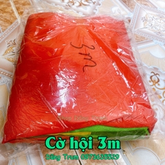 Cờ Thần Ngũ Sắc 3m x 3m Cờ Hội chất liệu vải SaTanh chịu năng mưa tốt