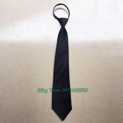 Cà Vạt Thắt Sẵn 8*42cm Điều Chỉnh Dễ Dàng, Cà Vạt Học Sinh Đồng Phục