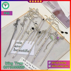 Trâm cài tóc cổ trang cổ điển đầy đủ các mẫu cực đẹp F43