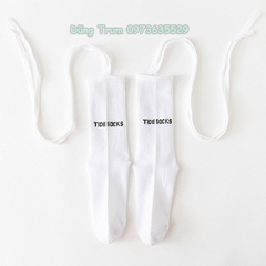 Tất thể thao cho bé thiết kế dây buộc cá tính nổi bật