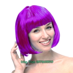 Tóc giả hóa trang kiểu Bob đủ màu sắc