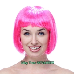 Tóc giả hóa trang kiểu Bob đủ màu sắc