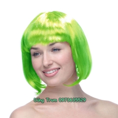 Tóc giả hóa trang kiểu Bob đủ màu sắc