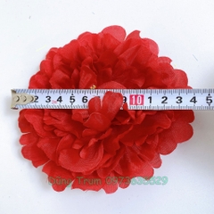 Hoa múa mẫu đơn cầm tay 14cm cho các bé mầm non, hoa cầm tay múa biểu diễn