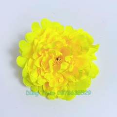 Hoa múa mẫu đơn cầm tay 14cm cho các bé mầm non, hoa cầm tay múa biểu diễn