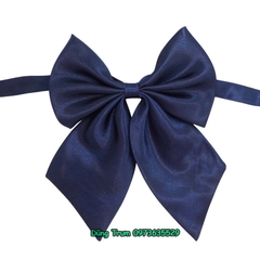 Nơ đeo cổ nữ sinh viên học sinh công cở có khóa cài sẵn phong cách Nhật Bản