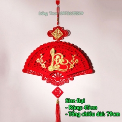 [Tặng Móc Treo] Dải chữ đỏ Tết Phúc Lộc Thọ treo trang trí Tết decor siêu đẹp 2024