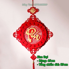 [Tặng Móc Treo] Dải chữ đỏ Tết Phúc Lộc Thọ treo trang trí Tết decor siêu đẹp 2024