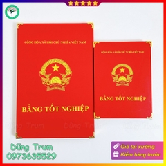 Bằng Tốt Nghiệp Các Cấp Dùng Chụp Hình Kỷ Yếu Chất Liệu Gỗ Cứng Bền Đẹp