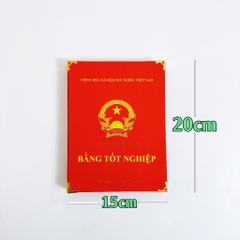 Bằng Tốt Nghiệp Các Cấp Dùng Chụp Hình Kỷ Yếu Chất Liệu Gỗ Cứng Bền Đẹp