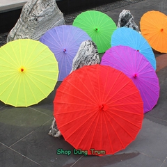 Dù Cổ Trang Trơn Không Họa Tiết Biểu Diễn Trang Trí Chụp Ảnh