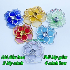 Cài đầu bông hoa biểu diễn văn nghệ siêu đẹp DT104