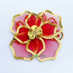 Cài đầu bông hoa biểu diễn văn nghệ siêu đẹp DT104