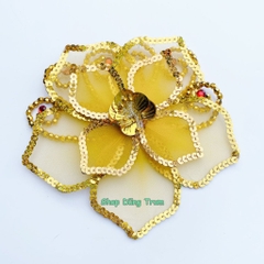 Cài đầu bông hoa biểu diễn văn nghệ siêu đẹp DT104