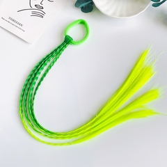 Tóc Giả Thắt Bím Đuôi Ngựa Có Chun Buộc, Tóc Highlight Tết Sẵn Đủ Các Màu Cho Bé