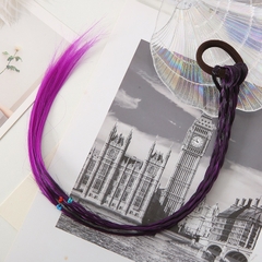 Tóc Giả Thắt Bím Đuôi Ngựa Có Chun Buộc, Tóc Highlight Tết Sẵn Đủ Các Màu Cho Bé