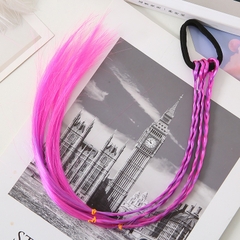 Tóc Giả Thắt Bím Đuôi Ngựa Có Chun Buộc, Tóc Highlight Tết Sẵn Đủ Các Màu Cho Bé