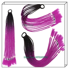 Tóc Giả Thắt Bính Highlight Phong Cách, Tóc Giả Tết Bím Đủ Các Màu Cho Nữ